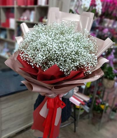Букет цветов из: Гипсофила в Гвардейском