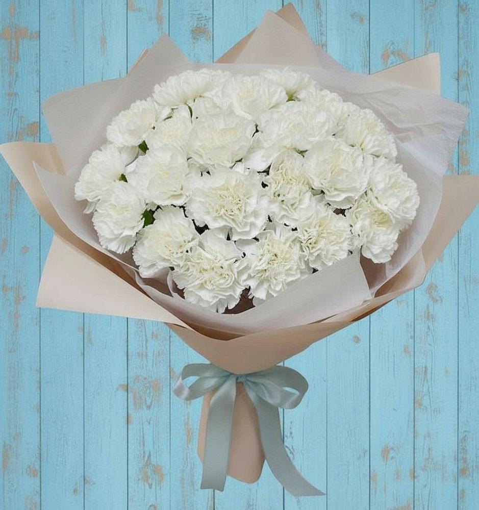 Букет цветов из: Гвоздики в Гвардейском