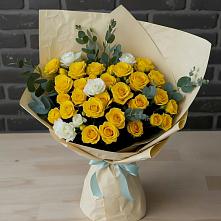 Букет цветов из:  Розы #REPLACE_PRED# Гвардейском