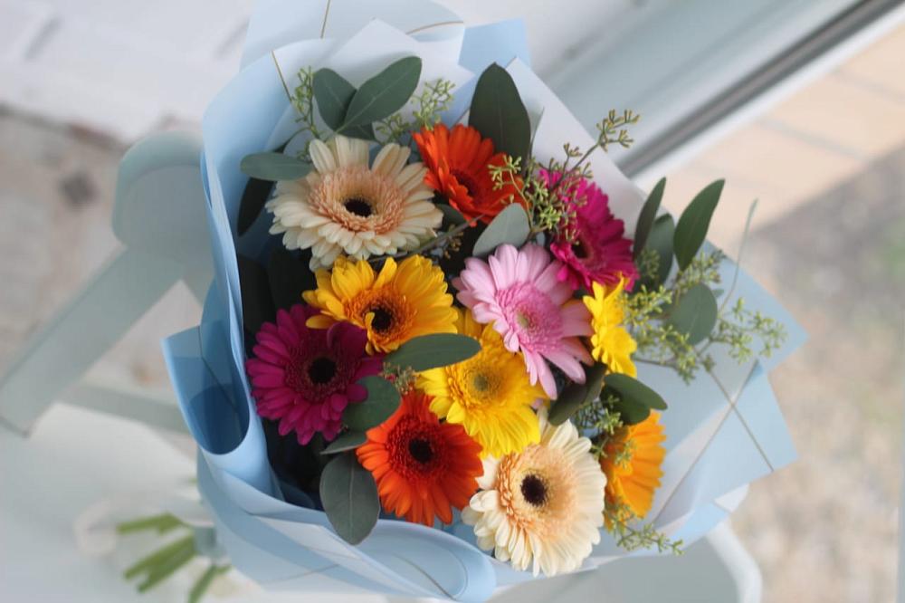 Букет цветов из: Герберы в Гвардейском