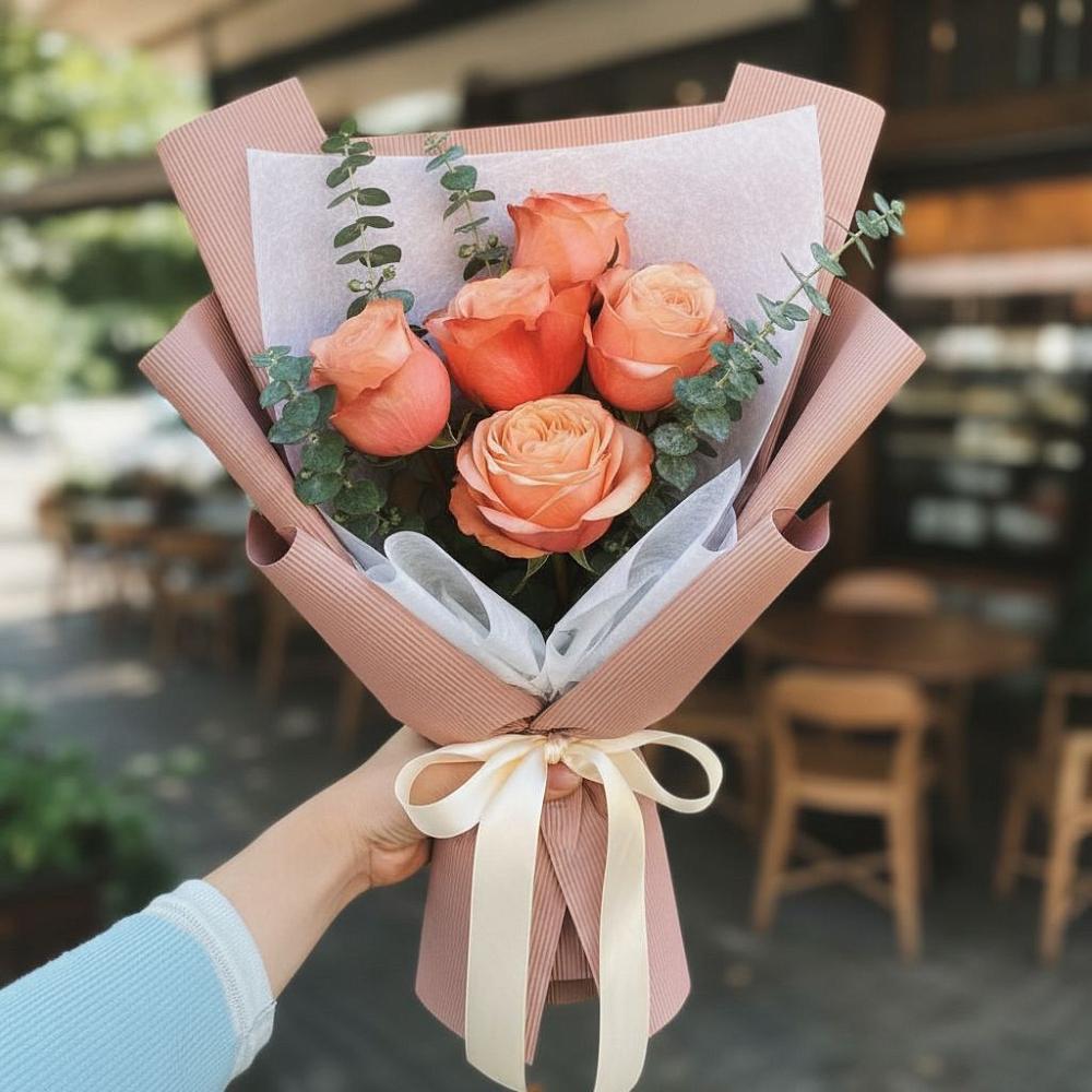 Букет цветов из: Розы в Гвардейском