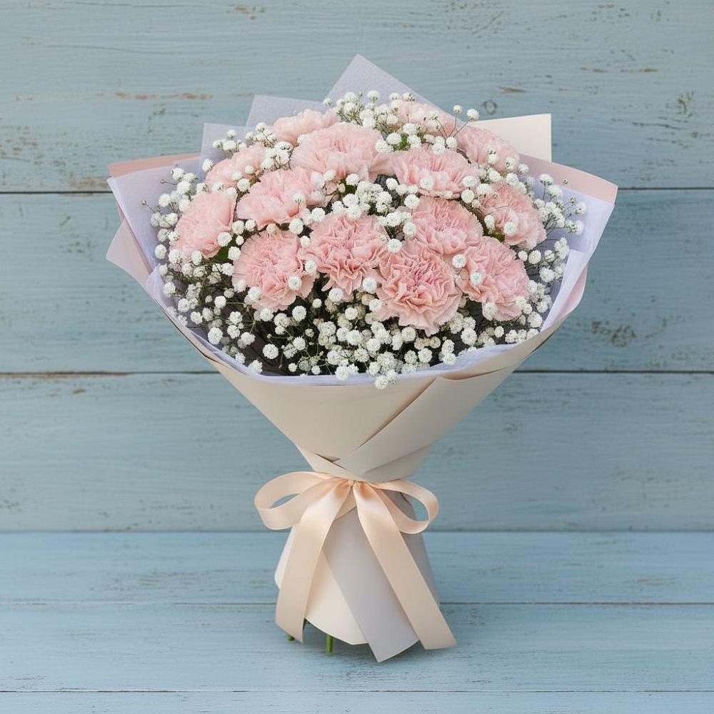 Букет цветов из: Гвоздики в Гвардейском