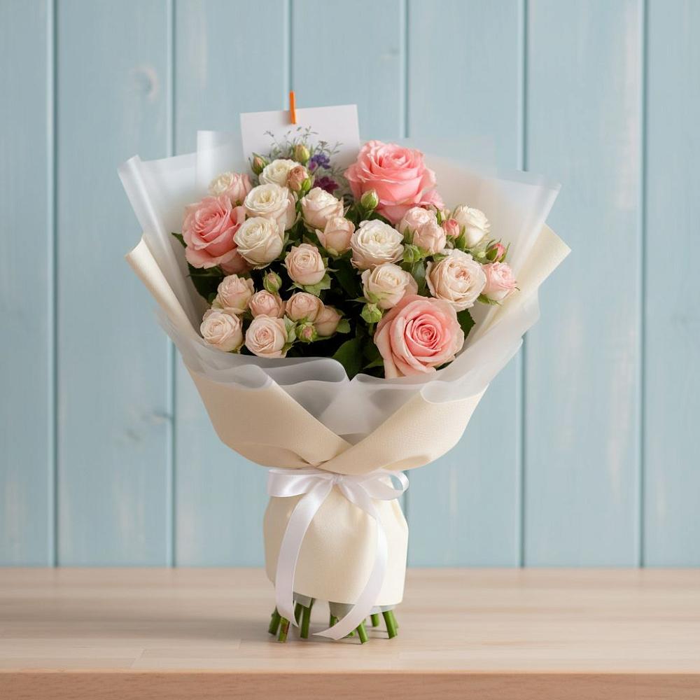 Букет цветов из: Розы в Гвардейском