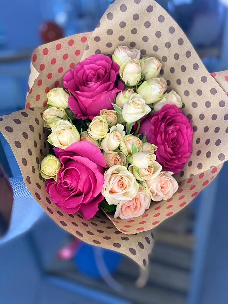 Букет цветов из: Розы в Гвардейском