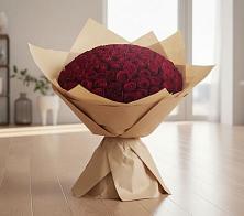Букет 101 Красная роза в Гвардейском