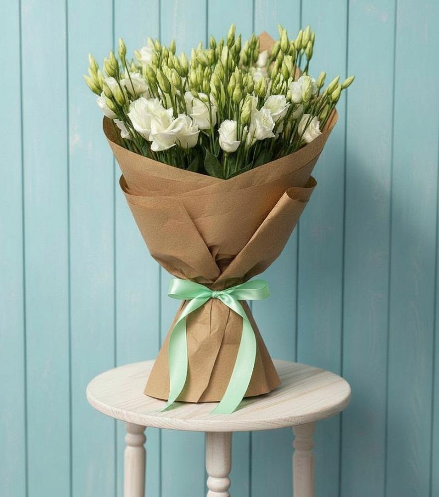 Букет цветов из: Лизиантусы в Гвардейском