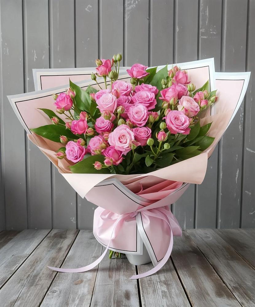 Букет Розовый кустик в Гвардейском