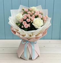 Букет цветов из:  Розы в Гвардейском