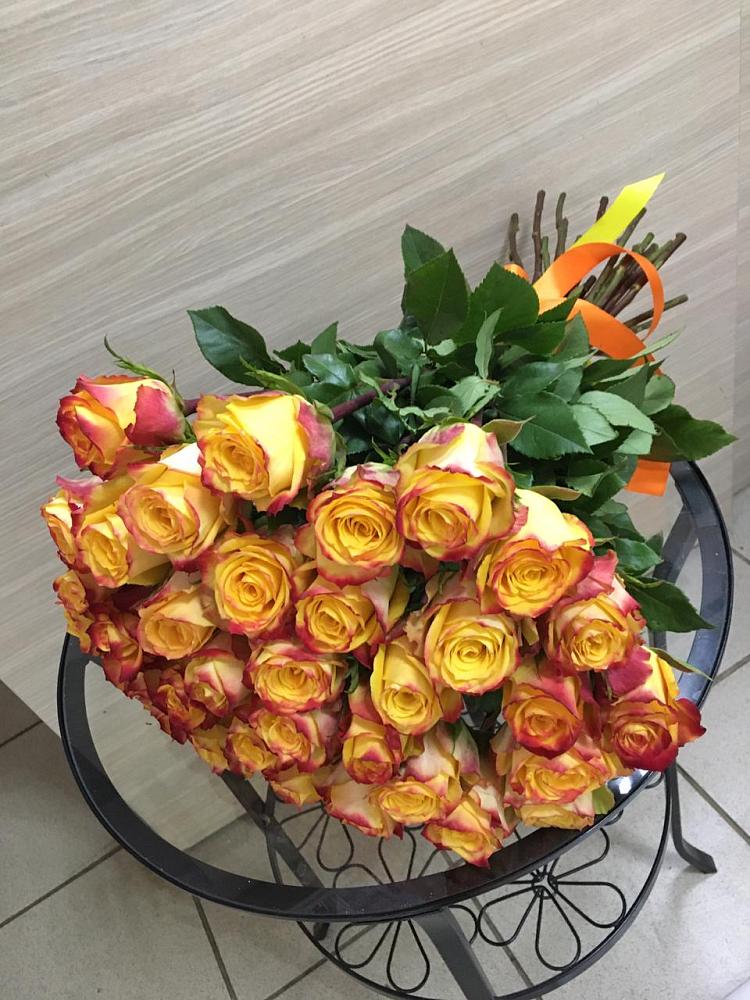 Букет Желтые розы в Гвардейском