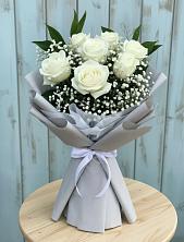 Букет цветов из:  Розы в Гвардейском