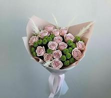 Букет цветов из:  Розы и Хризантемы в Гвардейском
