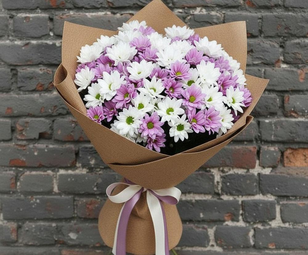 Букет цветов из: Хризантемы в Гвардейском