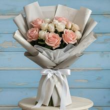 Букет цветов из:  Розы #REPLACE_PRED# Гвардейском