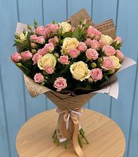 Букет цветов из:  Розы в Гвардейском