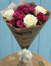 Букет цветов из:  Розы #REPLACE_PRED# Гвардейском