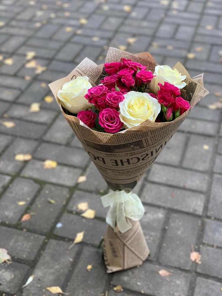 Букет цветов из: Розы в Гвардейском