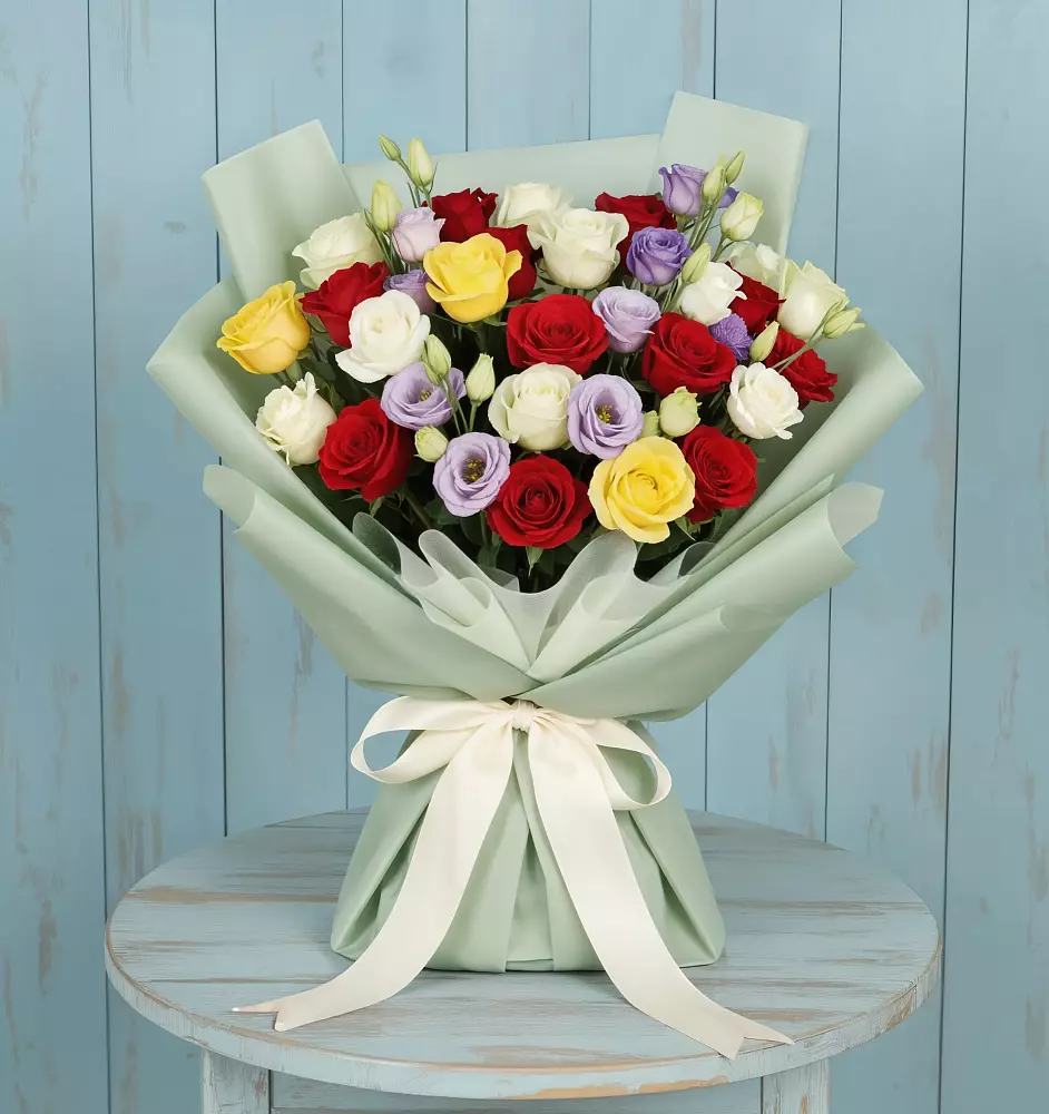 Букет цветов из: Розы в Гвардейском