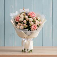 Букет цветов из:  Розы в Гвардейском