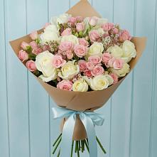 Букет цветов из:  Розы в Гвардейском